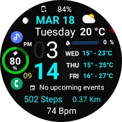 Informative Weather Day NTV578 icon
