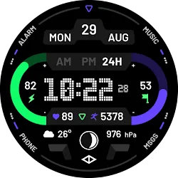 Vision 3: Digital Watch Face icon