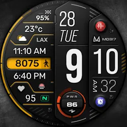 MD317 Digital Watch Face icon
