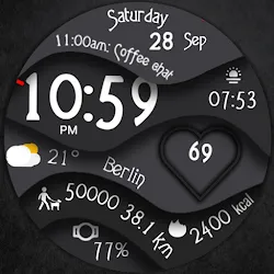 Ccwf022 Digital Watch Face icon