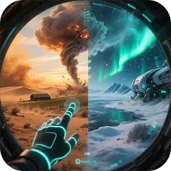 Wallpaper Météo : VR & Radar icon