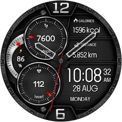 Hybrid Tamix Watch Face icon