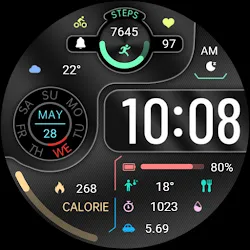 Geometric Multicolor ZKinWatch icon