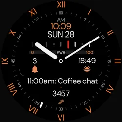 Minimal Black v32 Watch Face icon