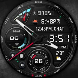MD305 Analog watch face icon