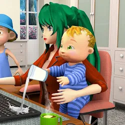 Virtual Family Life simulator icon