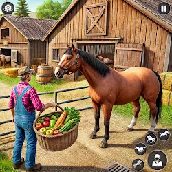 Real Horse Riding Simulator 3D icon