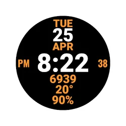 Big Date Watch Face icon