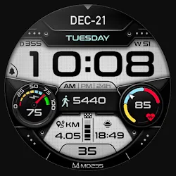MD235 Digital watch face icon