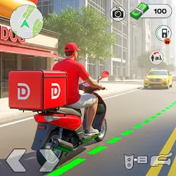 Fast Food Delivery Simulator icon