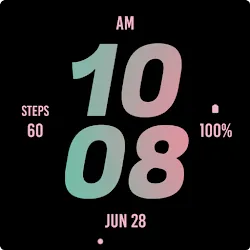 Pastel Bold Watch Face icon