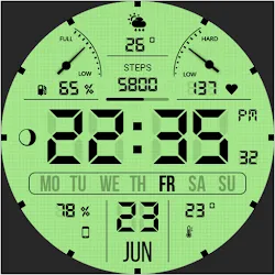 WFP 105 Retro watch face icon