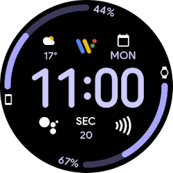 JHW Digital Info v2: Wear OS icon