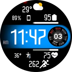 Aircraft Digital Face NTV558 icon