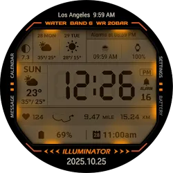 ACRO Multi G Digital Watchface icon