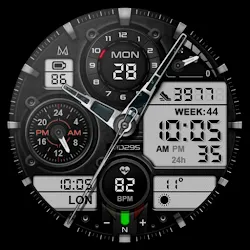 MD295 Analog watch face icon