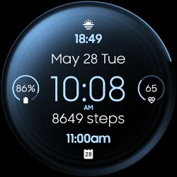 Shine 360 - digital watch face icon