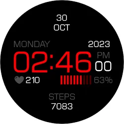 Key099 Digital Watch Face icon