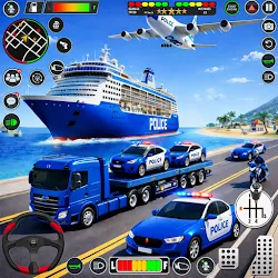 Police Transport Vehicle Sim icon
