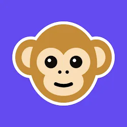 Monkey - make new friends icon