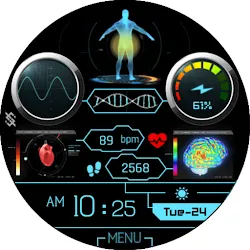 BFF36- Technology Health HUD icon