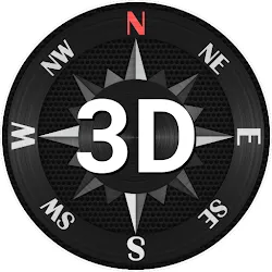 Stahlkompass 3D icon