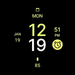 Black MX Watch Face icon