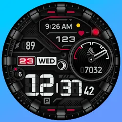 SH026 Watch Face, WearOS watch icon