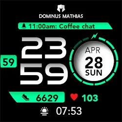 DM104 Fashionable Digital Face icon
