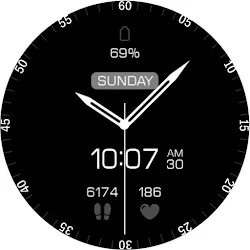 Key063 Analog Watch Face icon