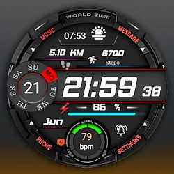 FSW274 Digital Watchface icon