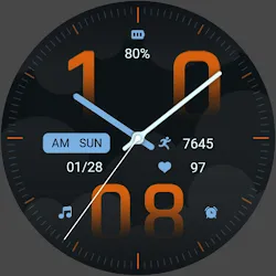 ZKin Watch Orange Cloud icon