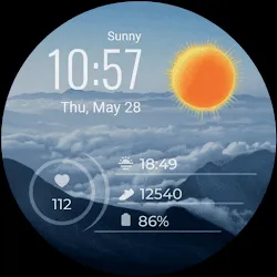 Weather Digital Watch Face icon