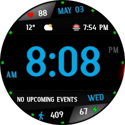 Super Minimal Watch Face icon