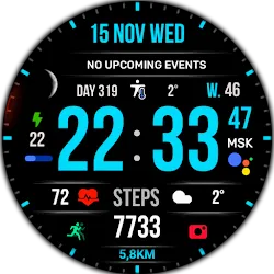 Super INF MOD V2 Watch Face icon