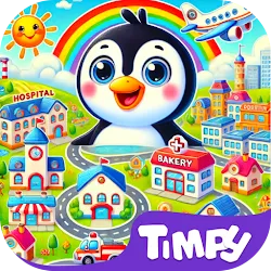 Timpy Town World: Kids Games icon