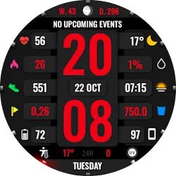 WR 017 Digital Watch Face icon