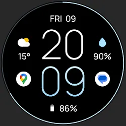 MNML Thin Watch face icon