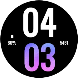 DigitGlow Watch Face icon