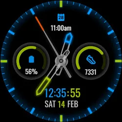 Hybrid watch face H2 icon