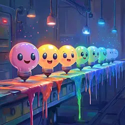 Idle Light City Clicker Spiele icon