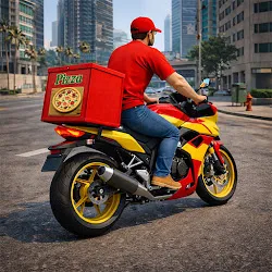 Food Delivery Rider Boy Life icon