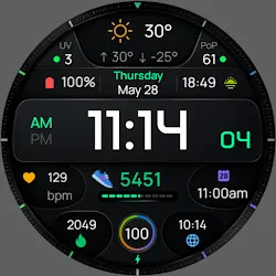 Digital Watch face D33 icon