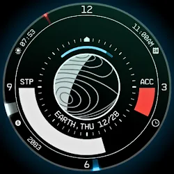 Planet in stars Watch Face icon