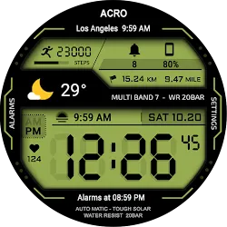ACRO Genix Digital watchface icon