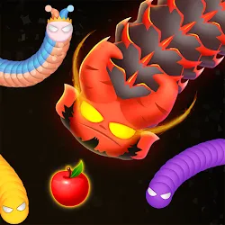 스네이크.io: 지렁이게임, 머지 스네이크 icon