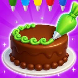 Cake Maker Kids Cooking Games icon