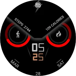 Watch Face Wear OS Minimal icon
