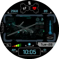 BFF47 - Technology Drone HUD icon