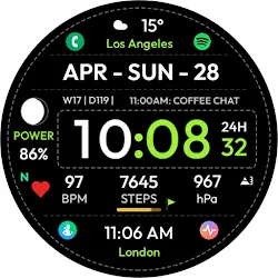 TVV Digital 4 Watch Face icon